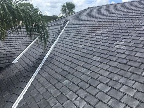 Slate Roofing Guide for 2023: Pros, Cons, Costs & Installation | Brava Roof Tile Synthetic Slate Roofing, Tile Types, Types Of Roof, Solar Tiles, Metal Roof Tiles, Slate Roof Tiles, Concrete Roof Tiles, Roofing Tiles, Tile Options