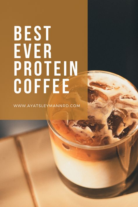 Best Protein Coffee Recipe, Homemade Protein Coffee Creamer, Protein Hot Coffee Recipes, Arbonne Coffee Protein Recipes, Proffee Protein Coffee, Protein Coffee Recipes, Vegan Protein Drinks, Best Tasting Protein Powder, High Protein Drinks