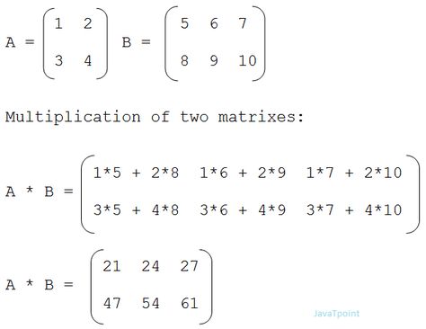 Matrix multiplication in C: We can add, subtract, multiply and divide 2 matrices. To do so, we are taking input from the user for row number, column number, first matrix elements and second matrix elements. Then we are performing multiplication on the matrices entered by the user. Matrices Math, Matrix Multiplication, Programming Tutorial, C Programming, Biology Notes, Social Networks, Matrix, Programming, Coding