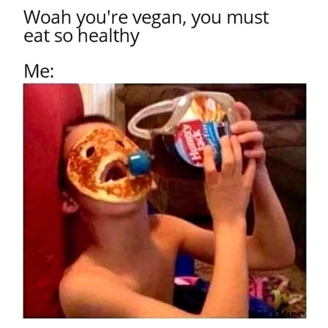 Junk food vegan Vegan Meme, Food Meme, Food Memes, Food Vegan, Real Food, Junk Food, A Boy, Memes