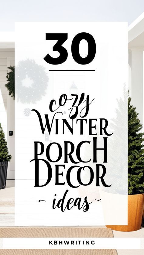 Back Porch Decorating Ideas Cozy, New Years Porch Decor, Farmhouse Winter Porch Decor, January Front Porch Decor Winter, Winter Front Porch Decor After Christmas, January Porch Decor, Front Porch Winter Decor Ideas, Large Lantern Decor Ideas, January Front Porch Decor