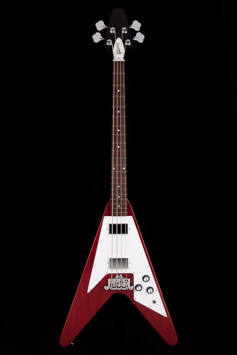 Flying V Bass Guitar, Flying V Guitar, Gibson Flying V, Making Musical Instruments, Bass Ukulele, Rare Guitars, All About That Bass, Bass Music, Flying V