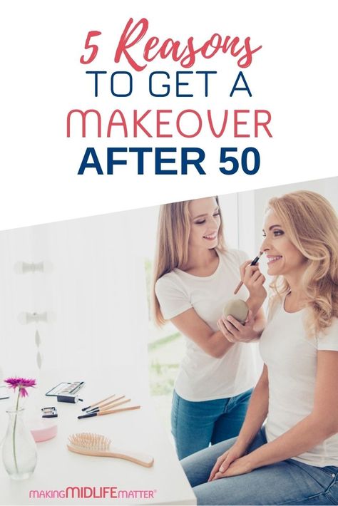 I’ve only had someone show me how to apply makeup once in my life, like 20 years ago. Here are 5 great reasons why you should get a makeover in midlife. Midlife Makeover, Makeover Makeup, Skincare Ideas, Apply Makeup, Makeup Makeover, Confidence Boost, Style Mistakes, Look Younger, How To Apply Makeup