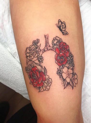 Lung Tattoo, Homemade Garden Decorations, The Respiratory System, Lung Transplant, Womens Health Care, Cute Tiny Tattoos, Nerve Pain Relief, Look Rock, Respiratory System