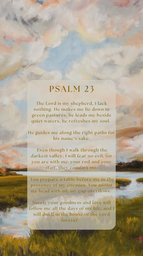 Psalms 23 Wallpaper Aesthetic, Nature Bible Verses, Psalm 23 Wallpaper, 23 Wallpaper, Scripture Wallpaper, Bible Verse Background, Bible Quotes Wallpaper, Beautiful Bible Verses, In Christ Alone