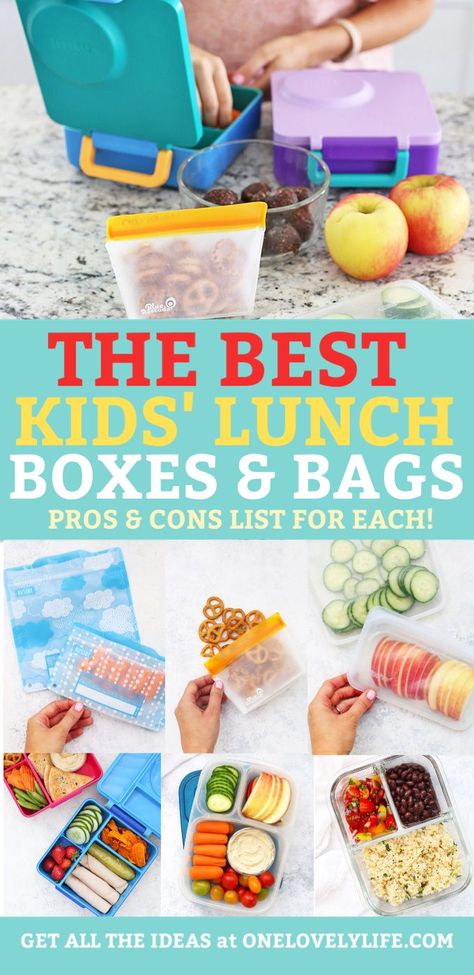 Best Lunch Box For Kids, School Lunch Box Containers, Omie Box Lunch, Kids Lunch Box Containers, School Lunch Containers, Lunch Bags For Kids, Kids Lunch Containers, Preschool Lunch Box, Lunchbox Food