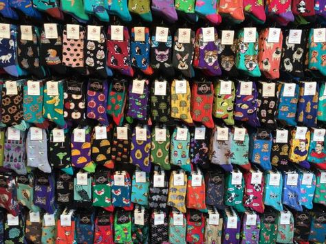 Socks Aesthetic, Silly Socks, Funky Socks, Crazy Socks, Funny Socks, Cute Socks, Colorful Socks, Fashion Socks, Cool Socks