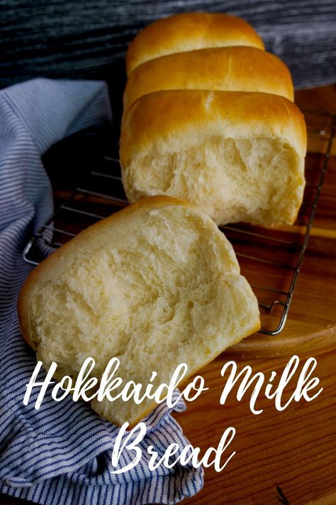 Hokkaido Milk Bread Tang Zhong Bread Recipe, Hokkaido Milk Bread, Food From Around The World, Milk Bread Recipe, Milk Bun, Homemade Breads, Milk Bread, Bread Baker, Bread Bin