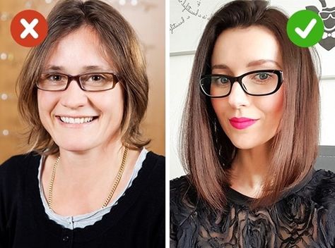 Glasses That Make You Look Younger - TOP 6 Tips Short Girl Fashion, Stars D'hollywood, Glasses For Your Face Shape, Look Legging, Beauty Makeover, Mode Tips, Cool Winter, Oval Faces, Fall Hair Colors