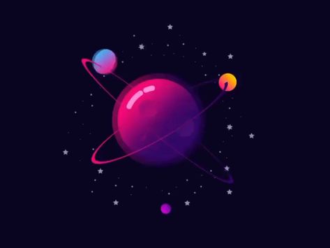 Space With Stars, Lightroom Effects, Planet Vector, Space Animation, Lovely Good Night, Little Big Planet, Banner Design Layout, Planet Design, Space Games