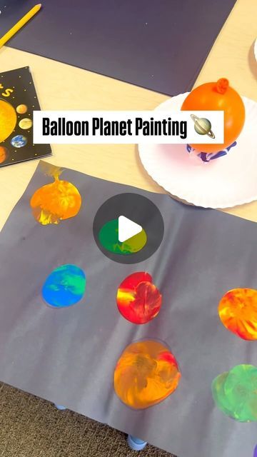 The Preschool at DUMC on Instagram: "Painting the planets with balloons! 🪐 🎈 

#prek #preschool #kindergarten #teach #teacher #teaching #teachers #earlychildhoodeducation #space #outerspace #nasa #spaceunit #teacherfollowteachers #doylestown #buckscounty #doylestownpreschool #buckscountypreschool #balloonpainting #planets #spacecraft #kidcraft #sensory #sensorypainting" Planet Painting, Space Unit, Art Assignments, Balloon Painting, Instagram Painting, Teacher Teaching, Teaching Teachers, Space Painting, Painting Activities