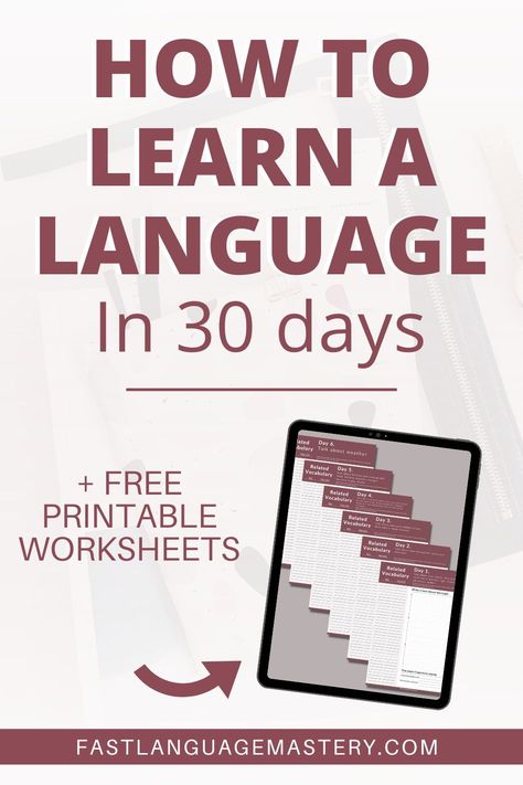 Learn A Language Fast, Learning Template, Language Journal, Learning A New Language, Learning Languages Tips, Learn A Language, Learn Another Language, Italian Language Learning, Native Language