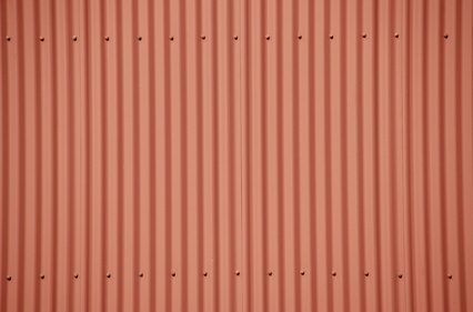 Corrugated metal is a lightweight, tough, practical, weather-resistant material. It is used primarily for roofs and sides of buildings such as barns or sheds. It can be obtained in a variety of metals---galvanized steel, stainless steel, painted steel, aluminum---and in a variety of weights (thickness of metal). There also are many styles, denoted... Corrugated Wall, Corrugated Metal Wall, Corrugated Tin, Porch Ceiling, Corrugated Roofing, Plans Architecture, Metal Siding, Corrugated Metal, Metal Ceiling