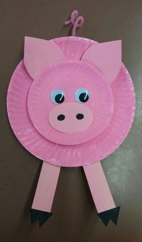 9 Cute Pig Arts and Crafts Ideas for Kids and Toddlers Farm Animal Crafts, Pig Crafts, Paper Plate Crafts For Kids, Farm Preschool, Farm Crafts, Cute Pig, Diy Bricolage, Animal Crafts For Kids, Paper Plate Crafts