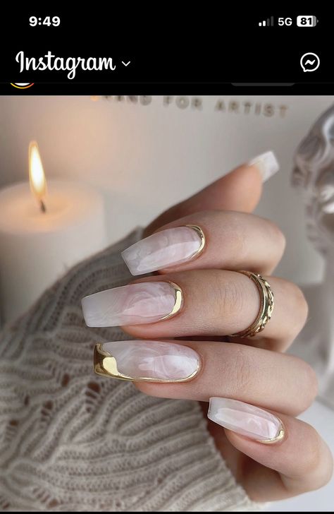 Winter Nails 2023, Nails 2023 Trends, Prom Nail, Velvet Nails, Golden Nails, Milky Nails, Nude Nail Designs, 2023 Trends, Nails 2023