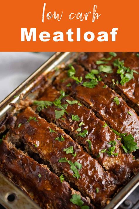 This Low Carb Meatloaf is just as meatloaf should be-- tender and moist, soft but never mushy, cuts easily with a fork, but can be picked up without breaking, oozing juices, but not greasy, meaty and savory-- but, in a healthier low carb version! via @artfrommytable Juicy Meatloaf, Keto Mashed Cauliflower, Meatloaf Topping, Keto Meatloaf, Low Carb Meatloaf, Bacon Wrapped Meatloaf, Low Carb Life, Wrapped In Bacon, Famous Recipe