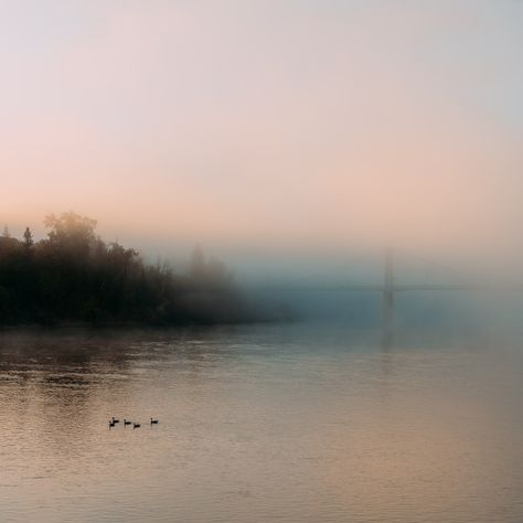 Mist Photography, Mist Landscape, Photos Landscape, Abstract Art Images, Sony Photography, Lake Painting, Orange Hues, River Art, Landscape Photography Nature