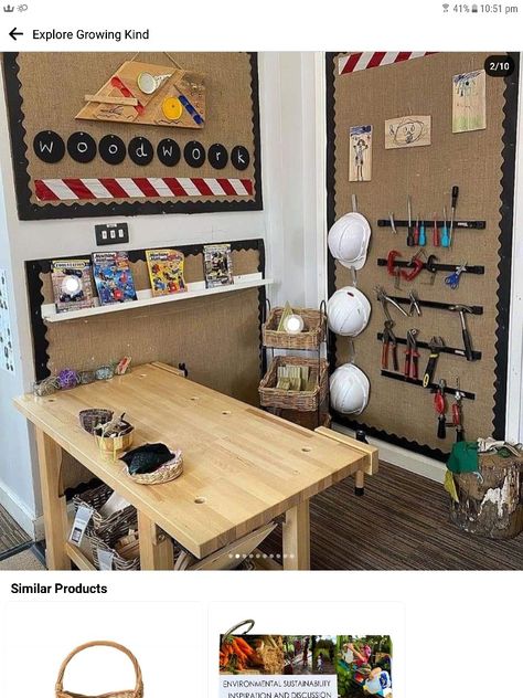 Eyfs Construction Area, Construction Area Ideas, Home Corner Ideas Early Years, Play For Preschoolers, Bedroom Decor Inspirations, Childcare Rooms, Reception Classroom, Nursery Classroom, Reggio Inspired Classrooms