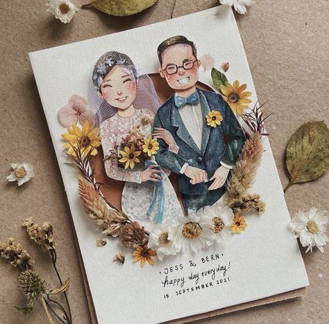 Wedding Card Crafts Diy Paper Flowers, 달력 디자인, Unique Wedding Cards, Cut Out Art, Desain Quilling, Paper Cutout Art, Craft Ideas For Kids, Photographie Portrait Inspiration, Spark Creativity