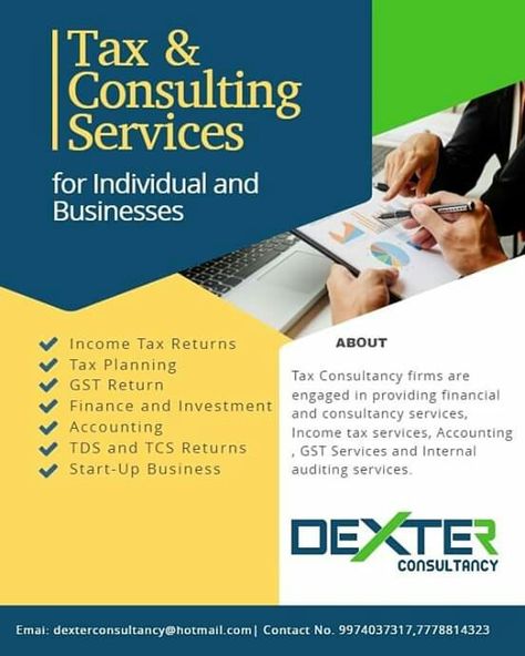 Tax Consulting, Income Tax Return, Tax Services, Chartered Accountant, Tax Return, Income Tax, Start Up Business, Start Up, Accounting