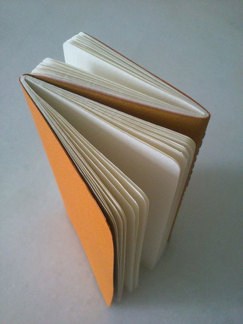 Dos-à-dos binding Dos A Dos Book Binding, Types Of Book Binding, Book Binding Types, Bookbinding Ideas, Bookbinding Tutorial, Handmade Notebook, Handmade Book, Handmade Books, Diy Book