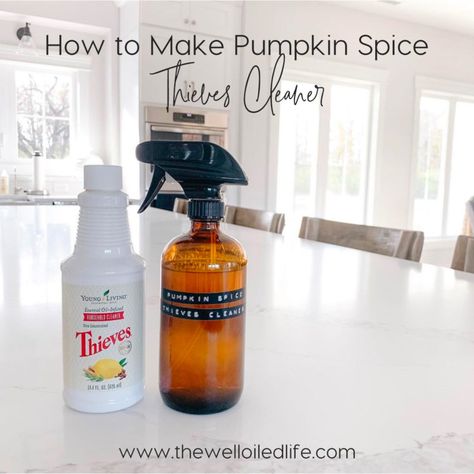 Move In Cleaning Checklist, Thieves Cleaner, Thieves Household Cleaner, Pumpkin Spice Recipe, Move In Cleaning, Essential Oil Blends Recipes, How To Make Pumpkin, Household Cleaner, Spice Recipes