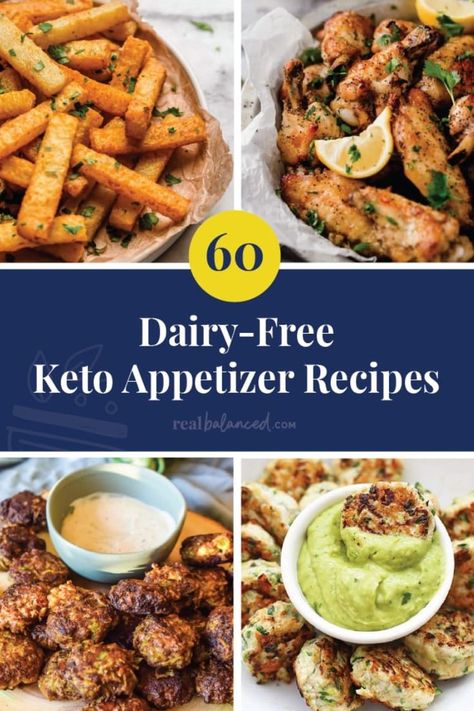 Do you follow a dairy free keto diet? Have you been looking for the perfect low carb dairy free appetizer recipes? If that is you then CLICK HERE to see 60 of the best dairy free keto appetizer recipes! #keto #lowcarbaddicts #dairyfreerecipes #ketorecipes #realbalancedblog Crispy Potstickers, Dairy Free Appetizer Recipes, Dairy Free Appetizer, Keto Appetizer Recipes, Keto Coleslaw, Appetizers Appetizers, Low Carb Dairy Free, Dairy Free Keto, Keto Dairy