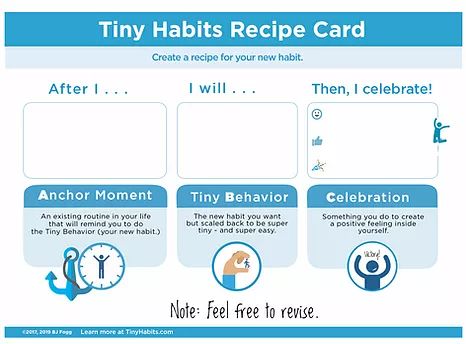 BJ Fogg | Tiny Habits Thanks For Ordering, Tiny Habits, Tiny Habit, Habit Stacking, Habit Quotes, No Bad Days, Notable Quotes, Printable Recipe Cards, Books For Self Improvement