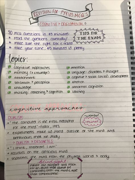 revision notes for psychology Notes For Psychology, Psychology Notes University, Revision Notes Psychology, Intro To Psychology Notes, Theory Test Revision Notes, Revision Notes A Level Psychology, Theory Test Revision, Psychology Notes A Level Aqa, Psych Notes