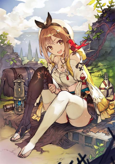 JP Premium Box Illustration Art - Atelier Ryza: Ever Darkness & the Secret Hideout Art Gallery Atelier Ryza, Secret Hideout, Atelier Series, Art Et Illustration, 영감을 주는 캐릭터, Manga Pictures, Anime Kawaii, Art Works, The Rock