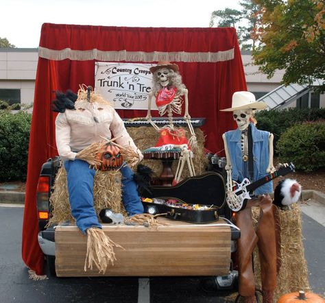 Cowboy Theme Trunk Or Treat, Saloon Trunk Or Treat, Disco Cowgirl Trunk Or Treat, Trunker Treat Ideas, Trunk Or Treat Ideas, Country Bands, Disco Cowgirl, Cowboy Theme, Treat Ideas