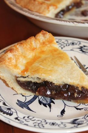 Mincemeat Pie, Raisin Pie, Focaccia Dolce, Minced Meat Recipe, Favorite Pie, Fruity Desserts, Meat Pie, Pies & Tarts, Pastry Dough