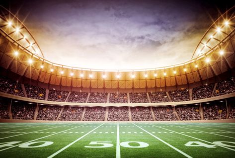 Get ready for a virtual viewing party with these football-themed designs. Football Background, Nfl Stadiums, Stadium Lighting, Super Bowl Football, Team Banner, Soccer Stadium, Free Football, Football Stadium, Football Lovers