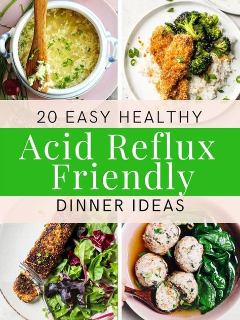 Images of different easy healthy acid reflux friendly recipes Reflux Diet Recipes, Gerd Diet Recipes, Acid Reflex, Acid Reflux Friendly Recipes, Gerd Friendly Recipes, Acid Reflux Diet Meals, Gerd Friendly, Gerd Recipes, Reflux Recipes