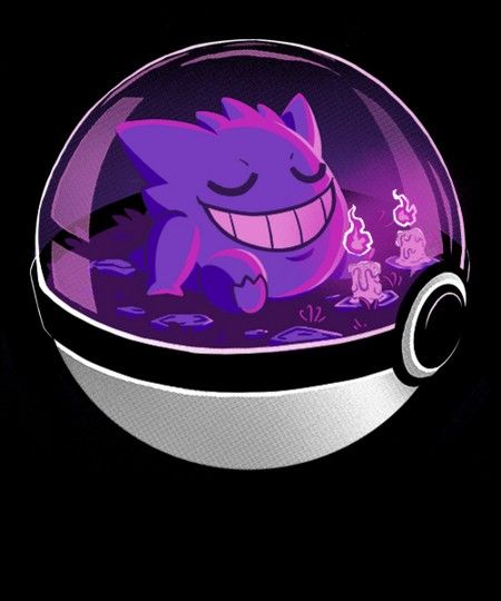 Pokeball Art, Art Explosion, Pokemon Painting, Gengar Pokemon, Pokemon Photo, Day Of The Shirt, Ghost Pokemon, Desain Pantry, Pokemon Backgrounds