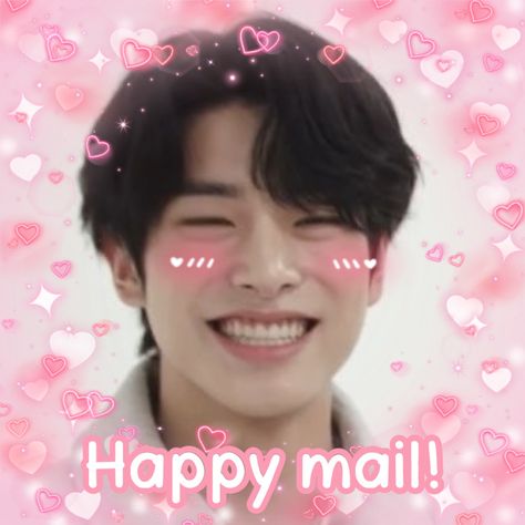 Jake Mail Sticker, Enhypen Happy Mail, Skz Birthday, Jake Sticker, Sticker Enhypen, Mail Stickers, Cloud Pink, Love Mail, Lomo Card