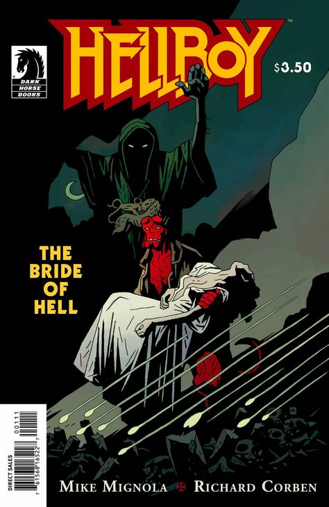 The Bride of Hell | Hellboy Wiki | Fandom Hellboy Movie, Mike Mignola Art, Magnolia Art, Hellboy Art, Mike Mignola, Comic Book Pages, Comic Manga, Bd Comics, Dark Horse Comics