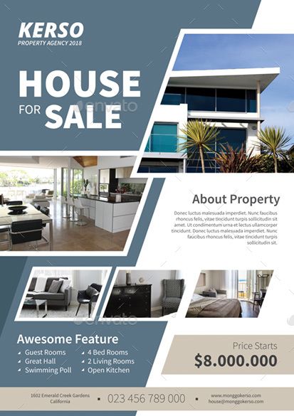 Real Estate Pamphlet Design, Real Estate Poster Design Graphics, Real Estate Poster, Catalog Design Layout, Create Logo Design, Brochure Design Layout, Real Estate Advertising, Real Estate Marketing Design, Graphisches Design