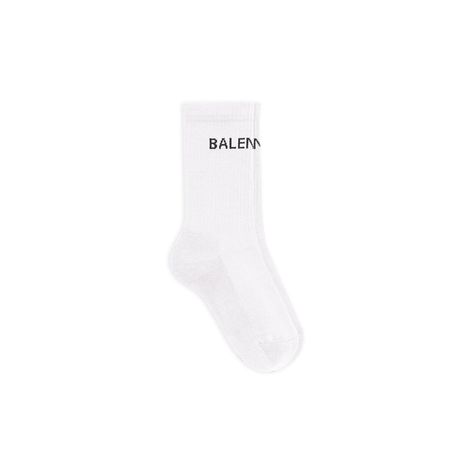 Women's Balenciaga Socks in White/black | Balenciaga US Balenciaga Socks, White Balenciaga, Black Balenciaga, Balenciaga Women, Balenciaga Logo, White Socks, Women's Socks, Women Socks, White Sock