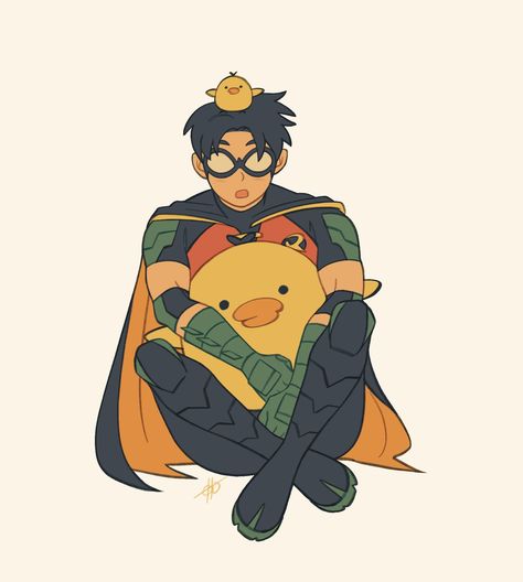 Tim Drake Red Robin, Batfamily Funny, Superhero Family, Timmy Turner, Robin Dc, Teen Titans Fanart, Batman Funny, Dc Comics Artwork, Tim Drake