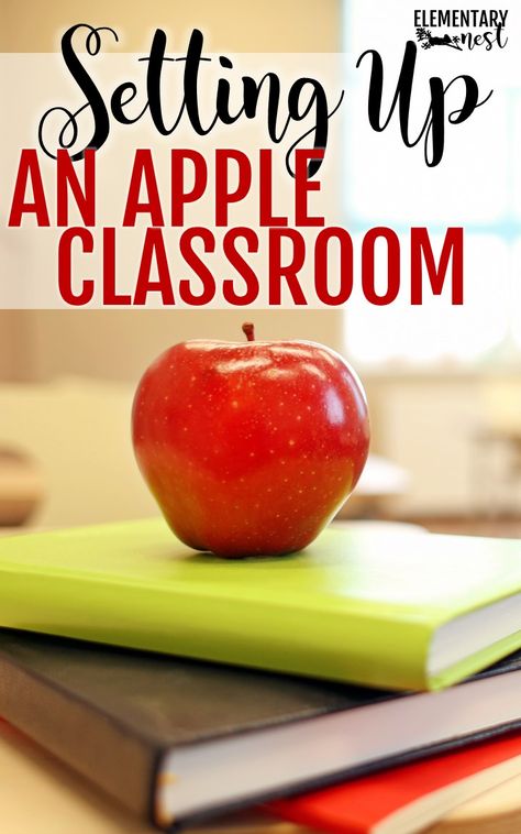 Apple Decorations For Classroom, Apple Classroom Decor, Apple Classroom Decorations, Red Classroom Theme, Apple Theme Parties, Apple Theme Classroom, Apple Bulletin Boards, Red Classroom, Apple Classroom