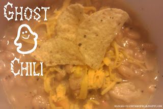 Ghost Chili, Can Pumpkin, Chili Cookoff, Chili Verde, Soups Stews Chilis, White Chili, Pumpkin Cookie, Chili Soup, Ghost White