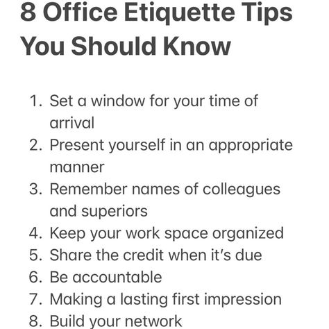 Tips to improve your office etiquette👨‍💻 #recruitingisfun #superconnectors #leapyear #officeetiquette Office Etiquette, Phone Etiquette, Work Etiquette, Work Space Organization, Leap Year, Work Ideas, Improve Yourself, Career