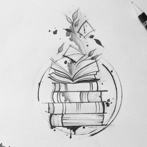 Pin by Agustina Scaccia on Dibujos (arte y mas) | Bookish tattoos, Book tattoo, Sketches Memories Tattoo, Awareness Art, Bookish Tattoos, 심플한 그림, Dhoni Wallpapers, Book Tattoo, Book Drawing, Sketchbook Art Inspiration, Art Drawings Sketches Simple