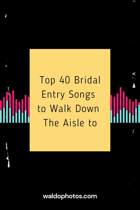 Get your groove on with our collection of the best bridal entry songs! From romantic ballads to upbeat hits, our playlist will have you dancing all the way down the aisle. #bridalentrysongs #weddingmusic #top40 #weddingdance #weddingideas Bridal Entrance Songs, Bridal Entry Songs, Bridal Entrance, Best Wedding Songs, Bridal Entry, Entrance Songs, Photo Sharing App, Walk Down The Aisle, Wedding Music