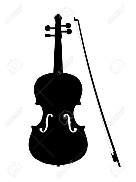 Violin Silhouette, Shadow Art, Photo Search, Stencil Art, Royalty Free Photos, I Tattoo, Violin, Stock Photography, Coloring Pages