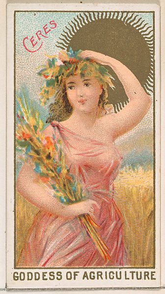 Ceres Goddess Aesthetic, Ceres Goddess Art, Ceres Goddess, Roman Drawings, Goddess Of Agriculture, Modern Goddess, The Greeks, Roman Goddess, Lithography