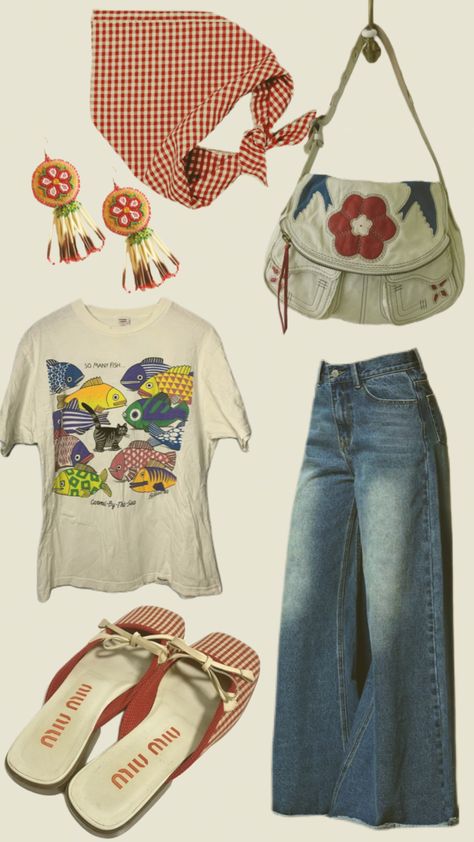 Artsy Vibe Outfit, Library Outfits Summer, Pastel Hippie Outfits, Cottage Core Outfits Summer, Whimiscal Style, Enfp Outfits, Scotland Outfit Summer, Adventurecore Aesthetic Outfit, Cute Spring Outfits Aesthetic