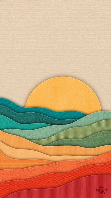 The Creative Bix, Peace Color Palette, Peace Graphic Design, Procreate Landscape, Texture Procreate, Kids Museum, Peace Music, Paper Landscape, Digital Ideas