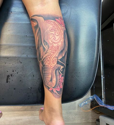 Tattoos Placement Ideas, Best Thigh Tattoos, Side Thigh Tattoos Women, Scorpio Tattoos, Septum Nostril, Tattoos Placement, Thigh Tattoos For Women, Lotus Flower Tattoo Design, Bone Tattoo